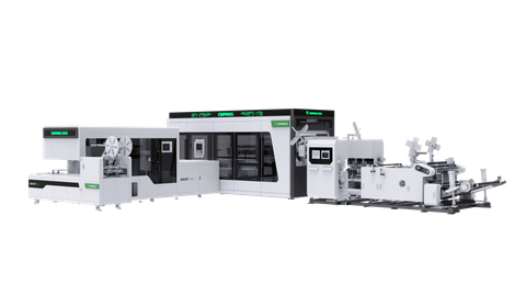 Oyang -20 Automatic Non Box Box Making Making Mached พร้อมที่จับออนไลน์