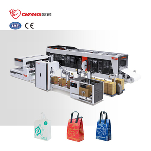 OYANG Machinery TECH 26 เครื่องทำถุงกล่องไม่ทออัตโนมัติพร้อมหูหิ้วออนไลน์