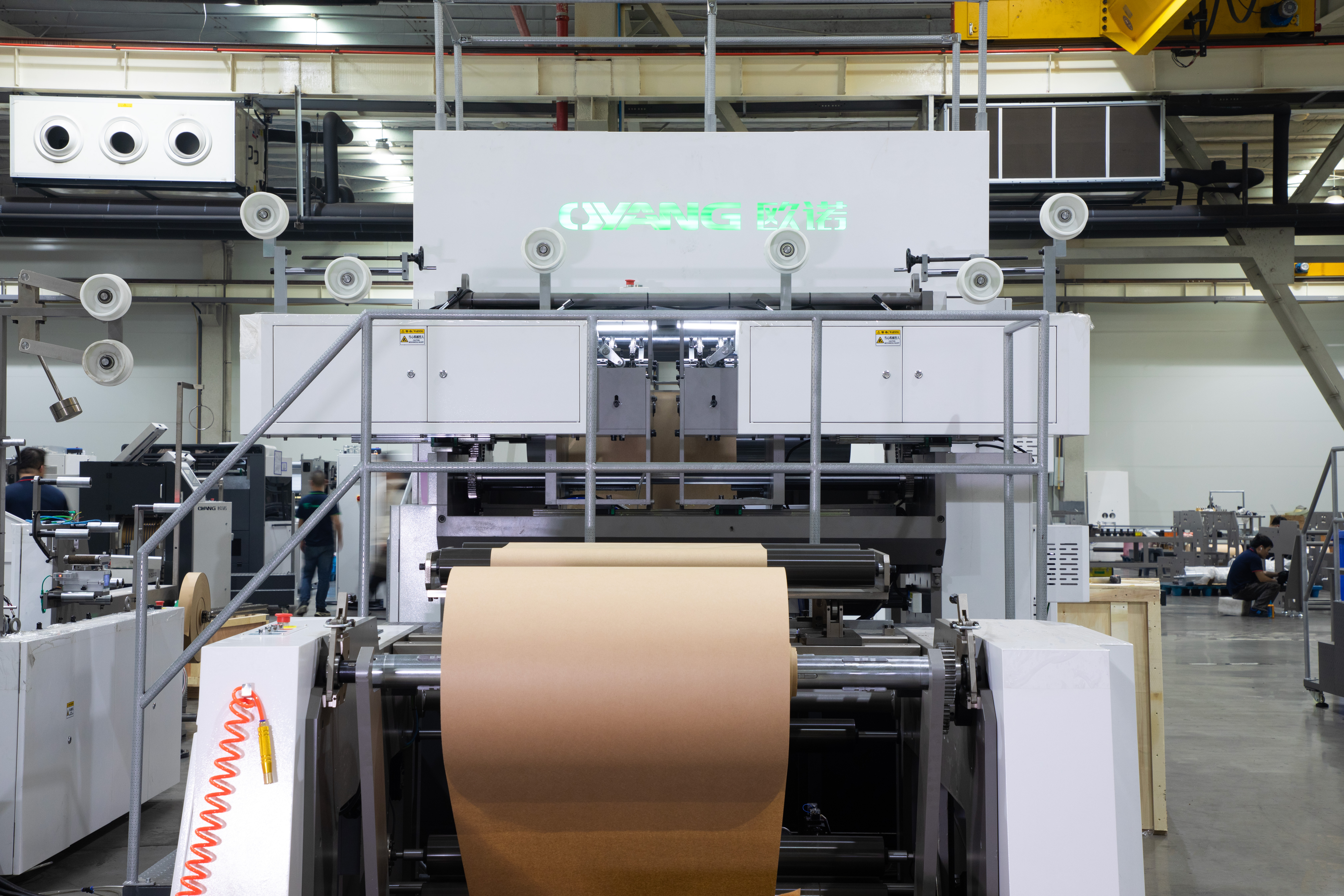 Oyang 16-series semi-semi-automatic sheet feeding รอบ series ถุงกระดาษเชือก