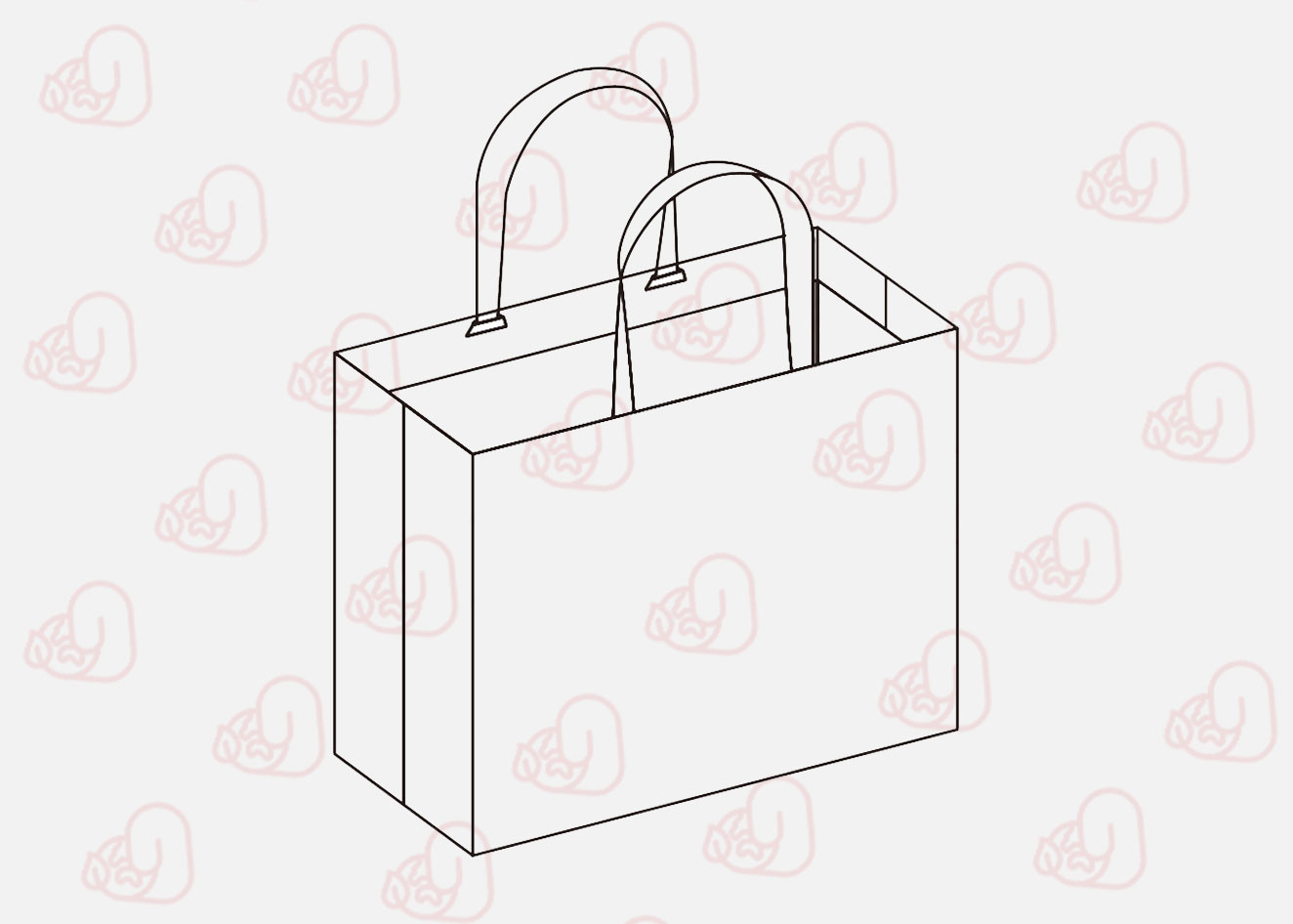 No-Crease-Luxury-กระดาษ-ถุง