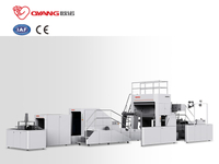 OYANG Machinery A Series เครื่องผลิตถุงกระดาษทรงสี่เหลี่ยมด้านล่างพร้อมที่จับแบบบิดทางออนไลน์