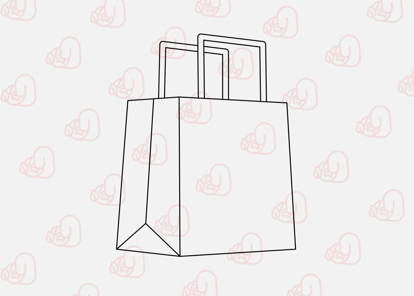 หูหิ้วแบน-ถุงกระดาษ-รุ่น